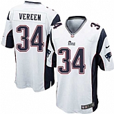 Nike Men & Women & Youth Patriots #34 Vereen White Team Color Game Jersey,baseball caps,new era cap wholesale,wholesale hats